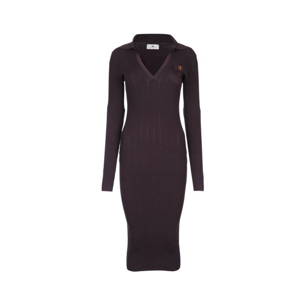 Elisabetta Franchi Women Abito Manica Lunga Longuette